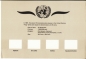 Preview: UNO New York 0373 / 0388 ** - Flaggen Zusammenstellung 1981